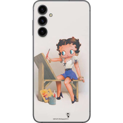 Betty Boop The Artist Galaxy A14 5G Skin